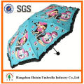 New Arrival Top Quality silk print umbrella for sale